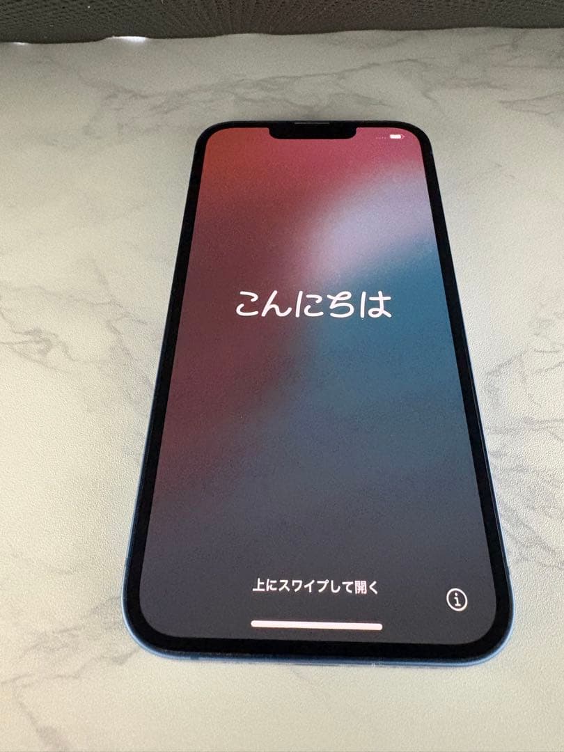 iPhone13 128GB ブルー バッテリー83％ 箱なし 付属品なし
