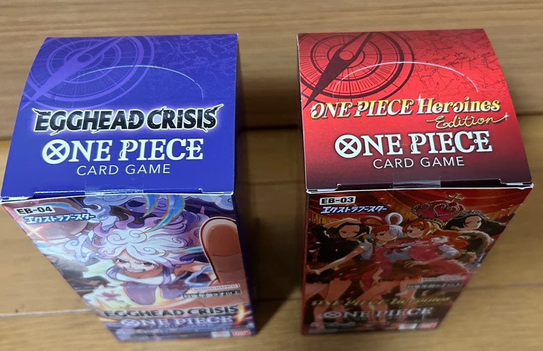 ワンピースカード　エッグヘッド　ヒロインズエディション　各1ボックスセット