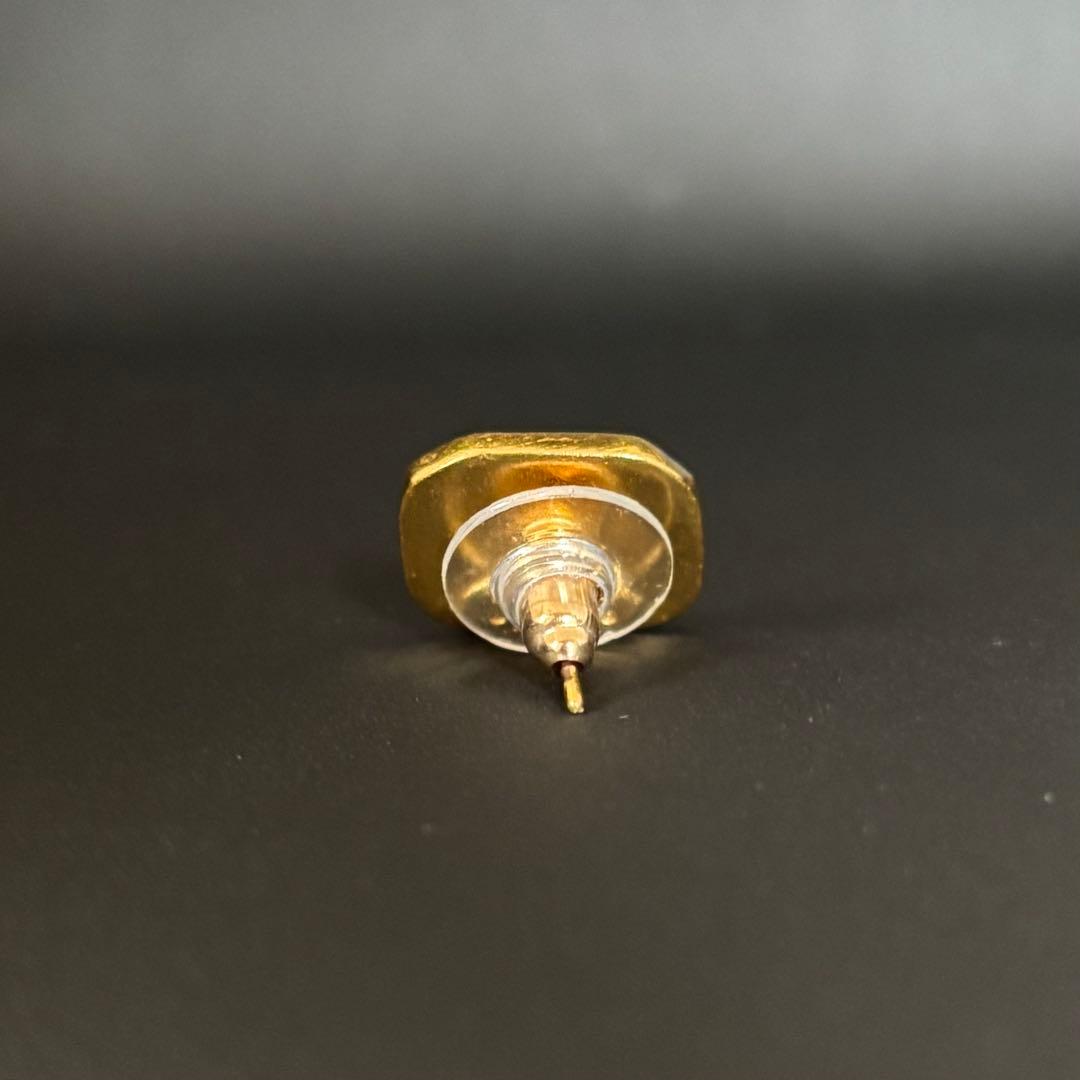 【良品】【シャネル】ロゴ ココマーク スクエア 99A ピアス 片方 片耳