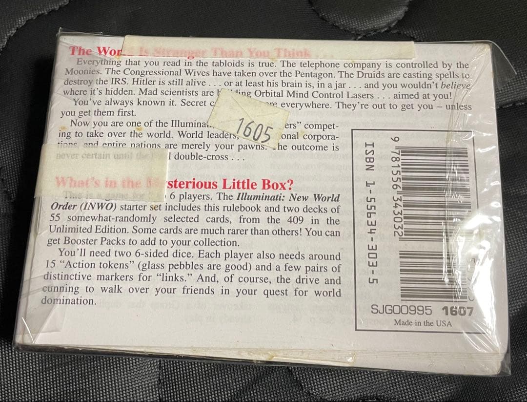 【貴重品】 イルミナティカード スターターセット