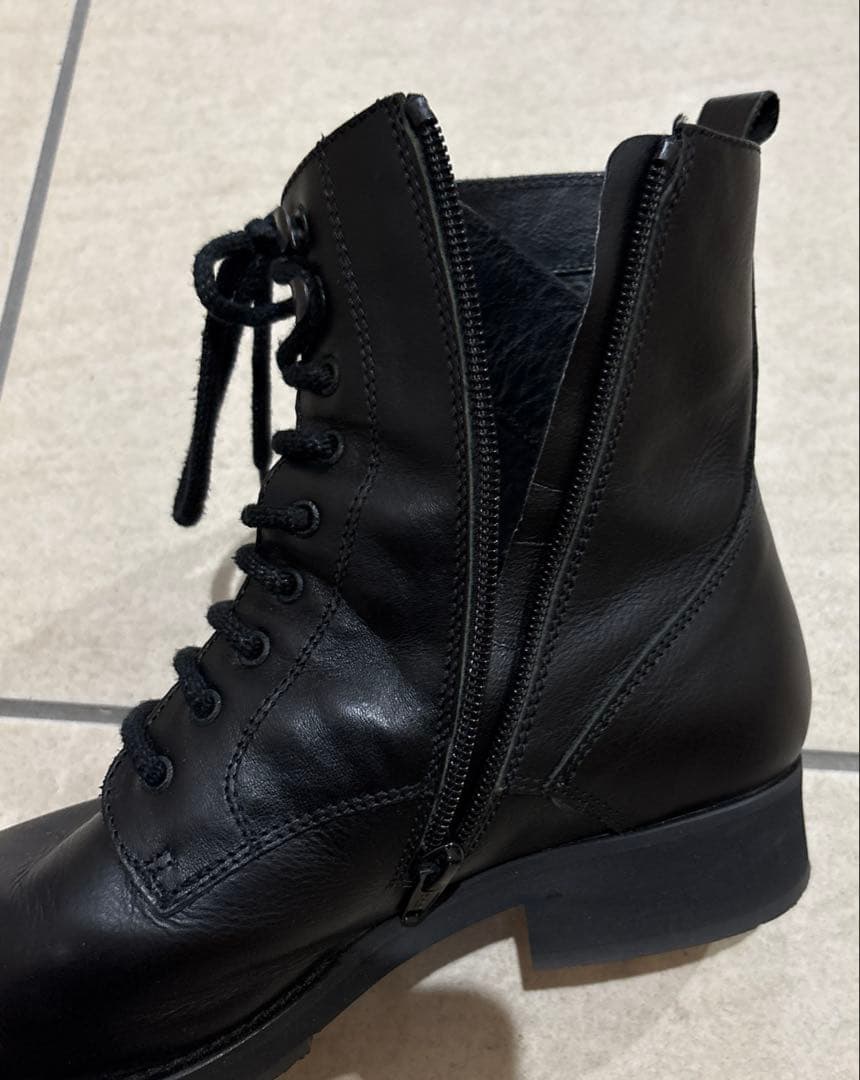 【美品】ファビオルスコーニ レースアップブーツ