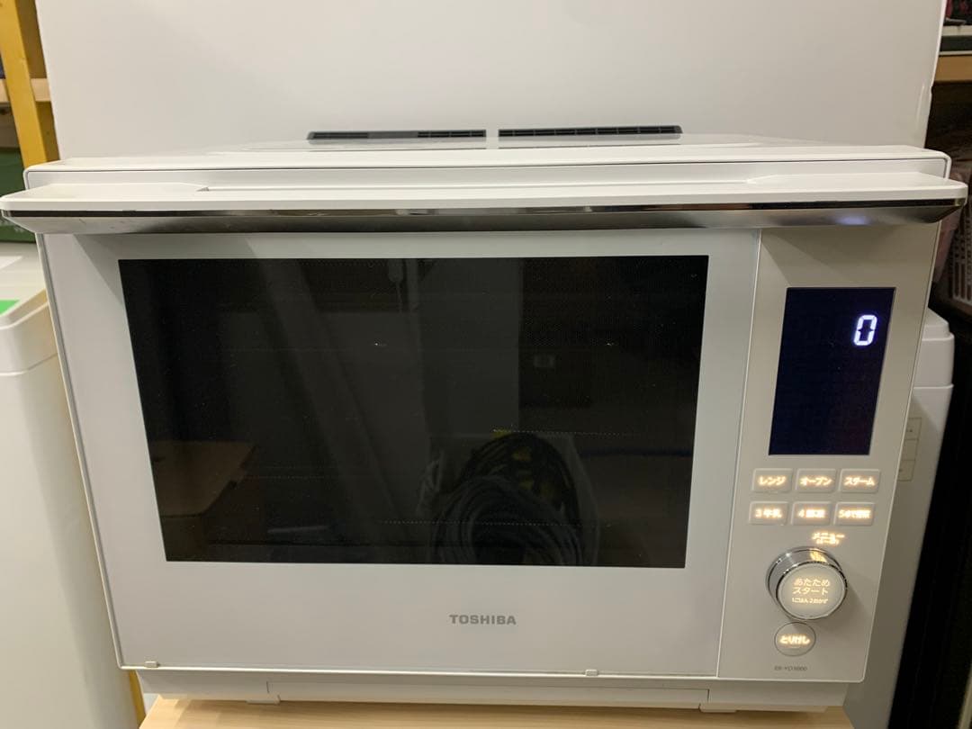 2024年製TOSHIBA オーブンレンジ ホワイト　ER-YD3000(W)