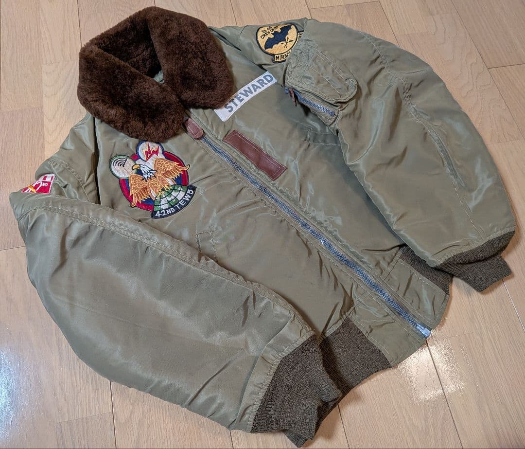 バズリクソンズ B-15C 42nd T.E.W.S カスタム サイズ38 美品