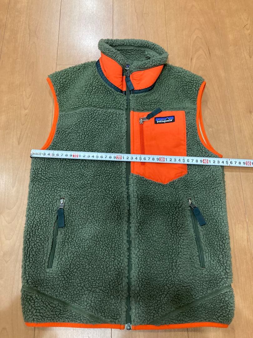 【希少色】Patagonia パタゴニア レトロX ベスト カーキ色 XSサイズ