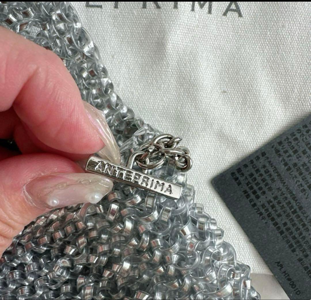 アンテプリマ　バッグ　シルバー