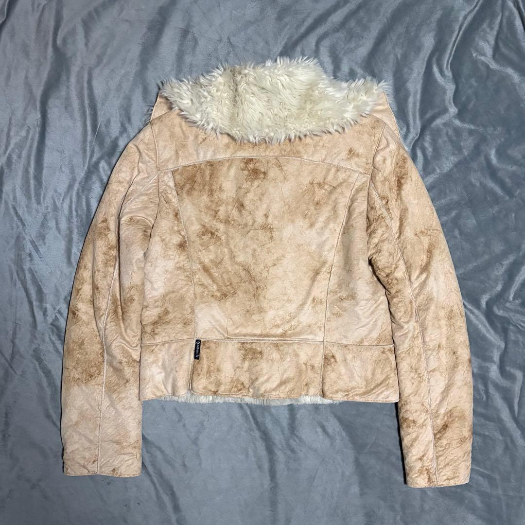 ジャケット・アウター ARMANI JEANS fur jacket