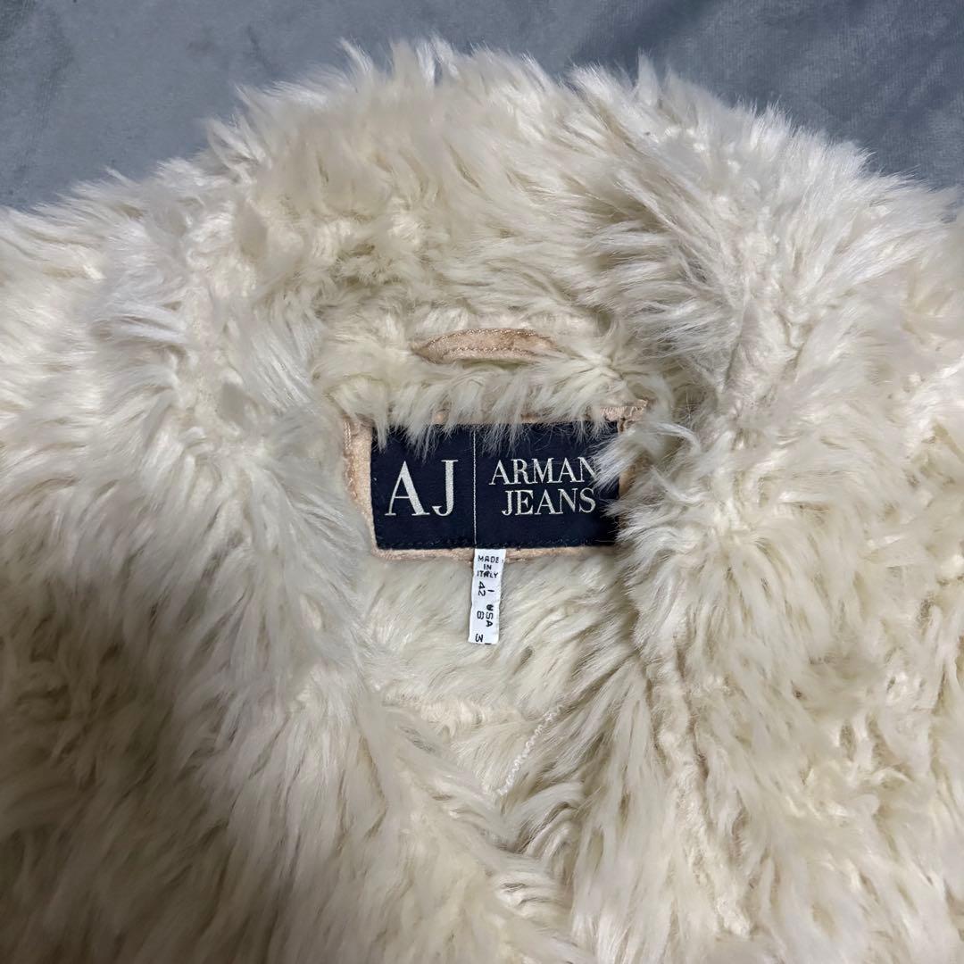ジャケット・アウター ARMANI JEANS fur jacket