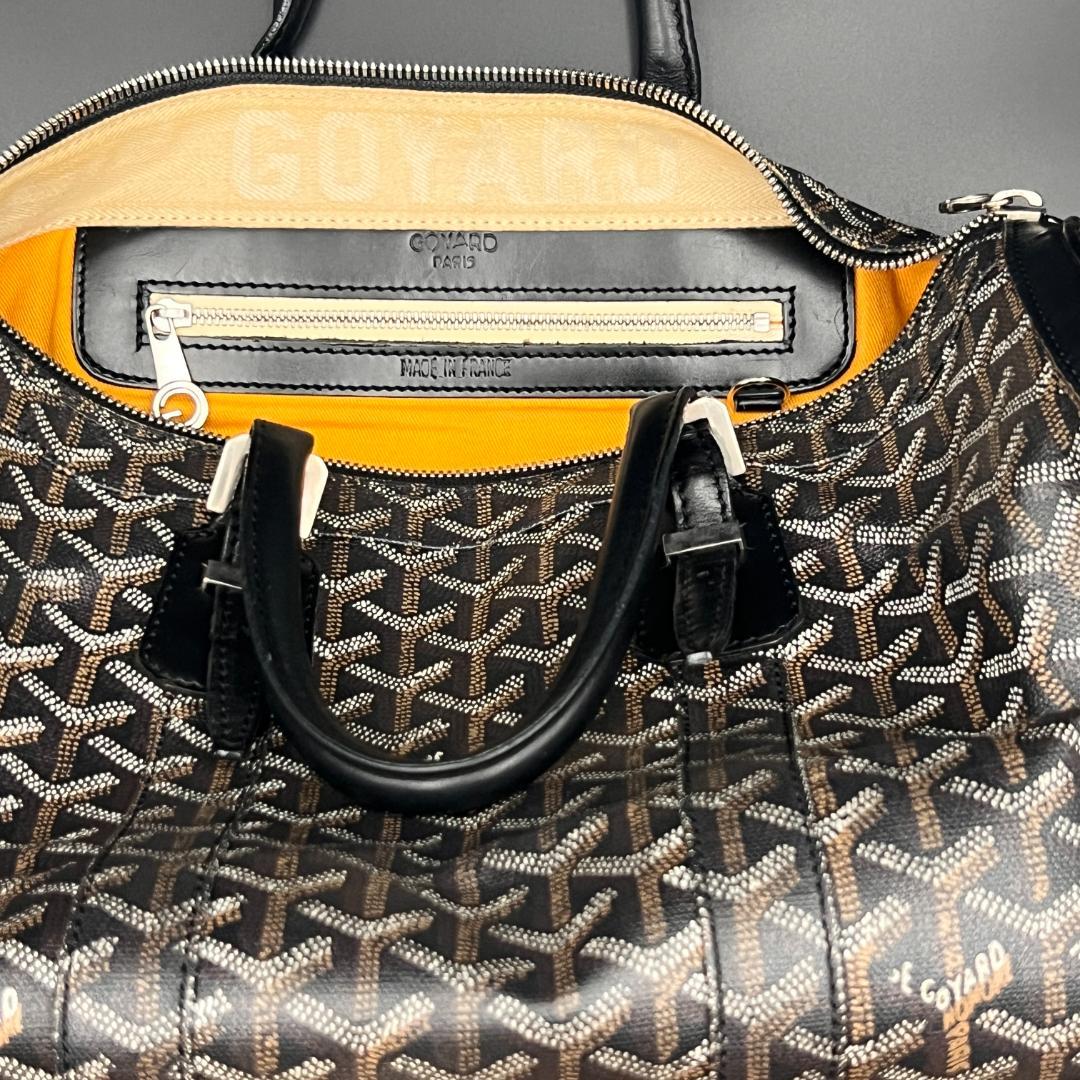 GOYARD ゴヤール クロワジュール40 ミニボストンPVC 美品