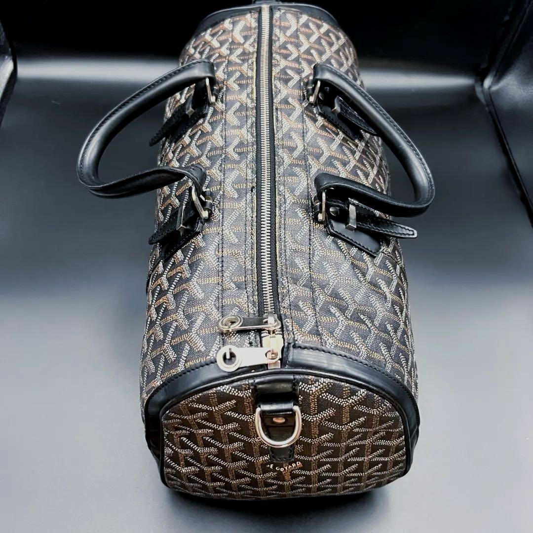 GOYARD ゴヤール クロワジュール40 ミニボストンPVC 美品