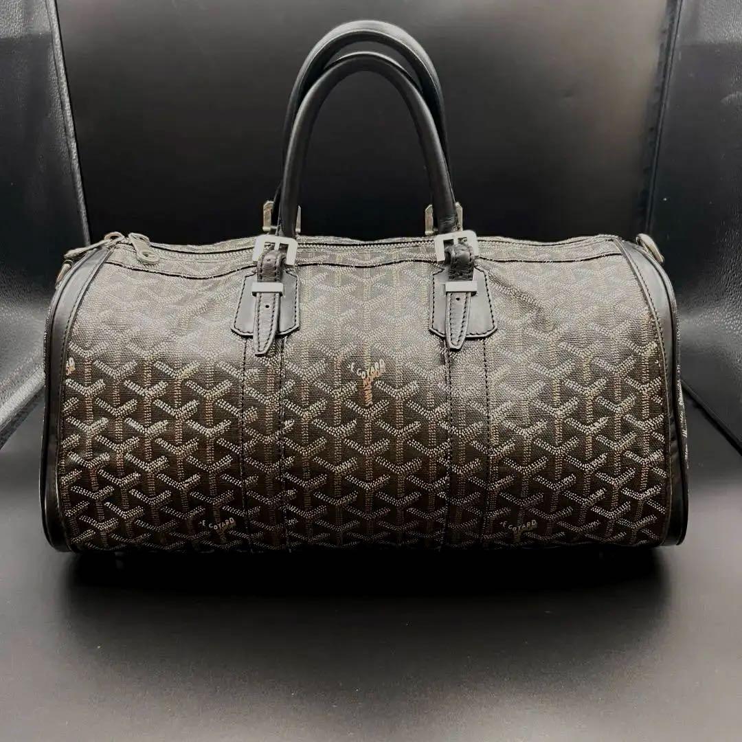 GOYARD ゴヤール クロワジュール40 ミニボストンPVC 美品