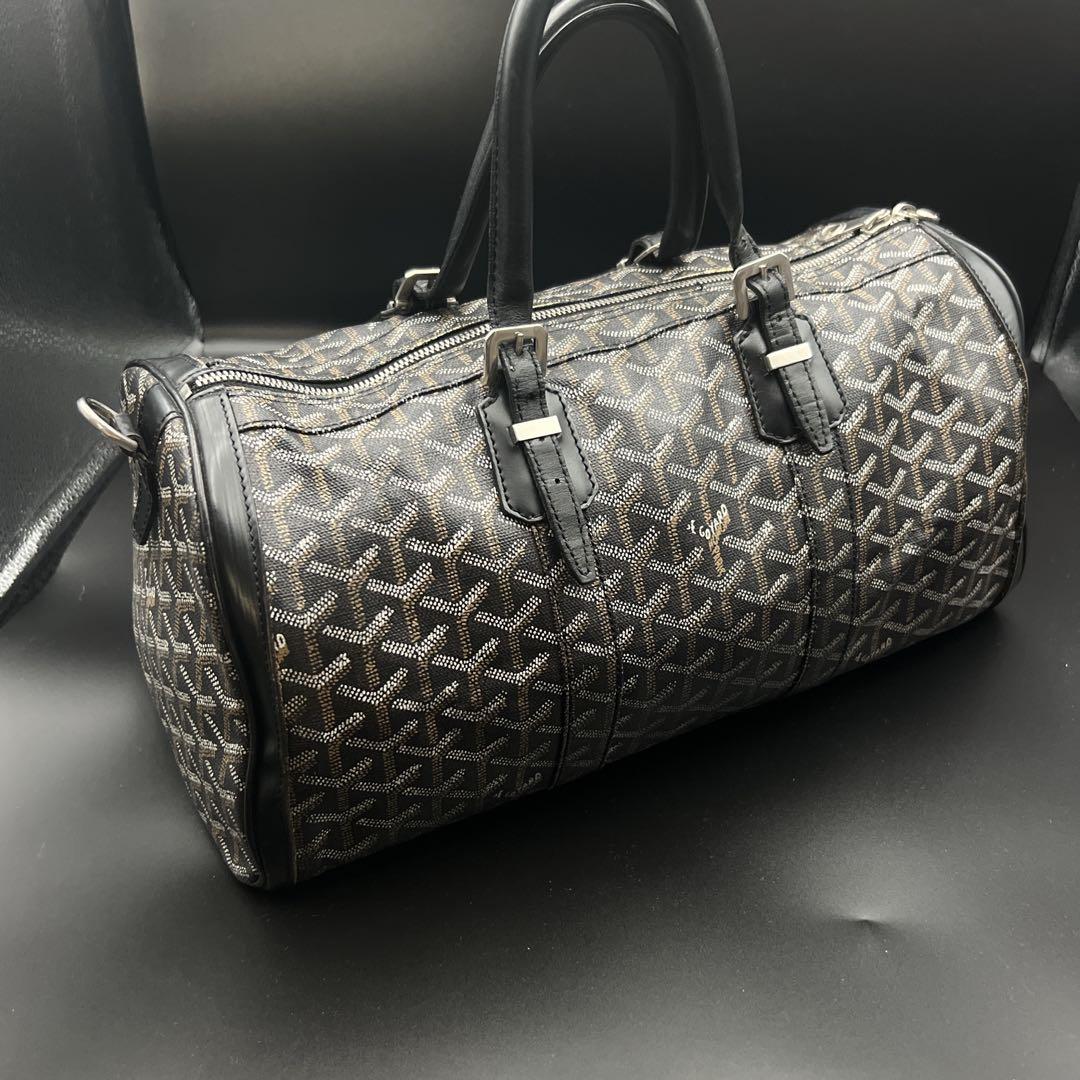GOYARD ゴヤール クロワジュール40 ミニボストンPVC 美品