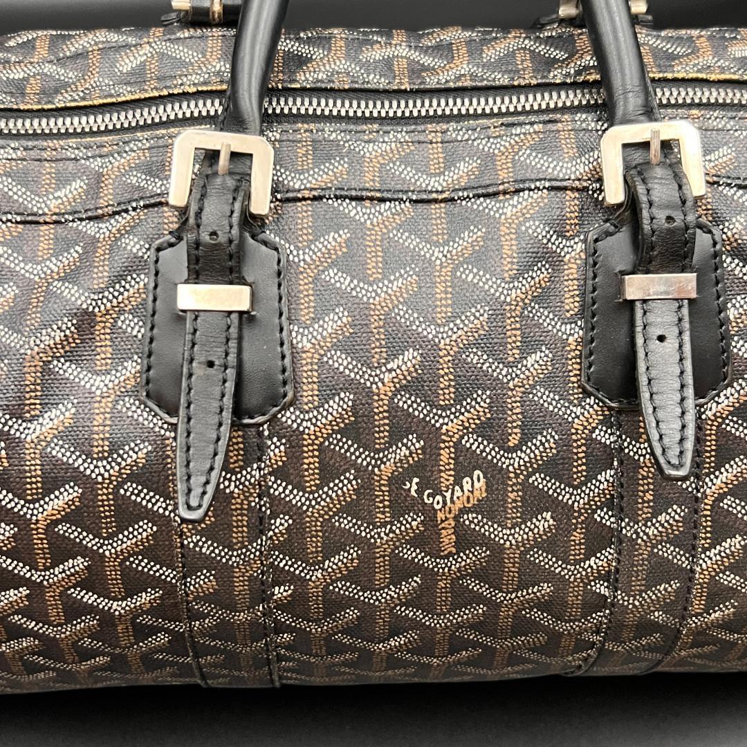 GOYARD ゴヤール クロワジュール40 ミニボストンPVC 美品