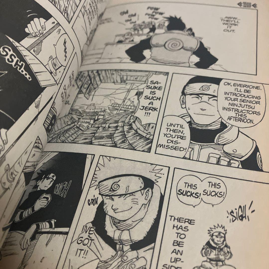 英語版　NARUTO　1〜12巻セット