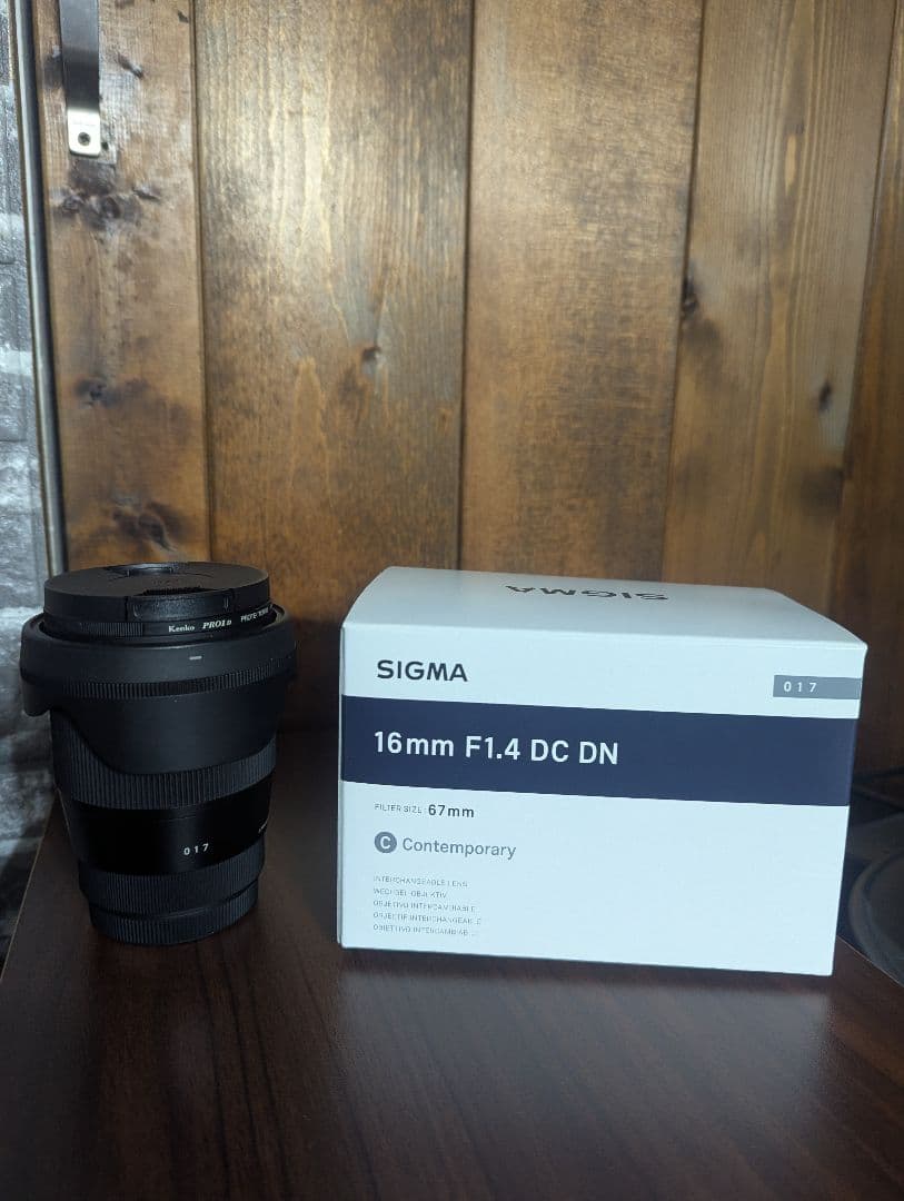 美品 SIGMA シグマ Xマウント 16mm F1.4 DC DN 単焦点広角