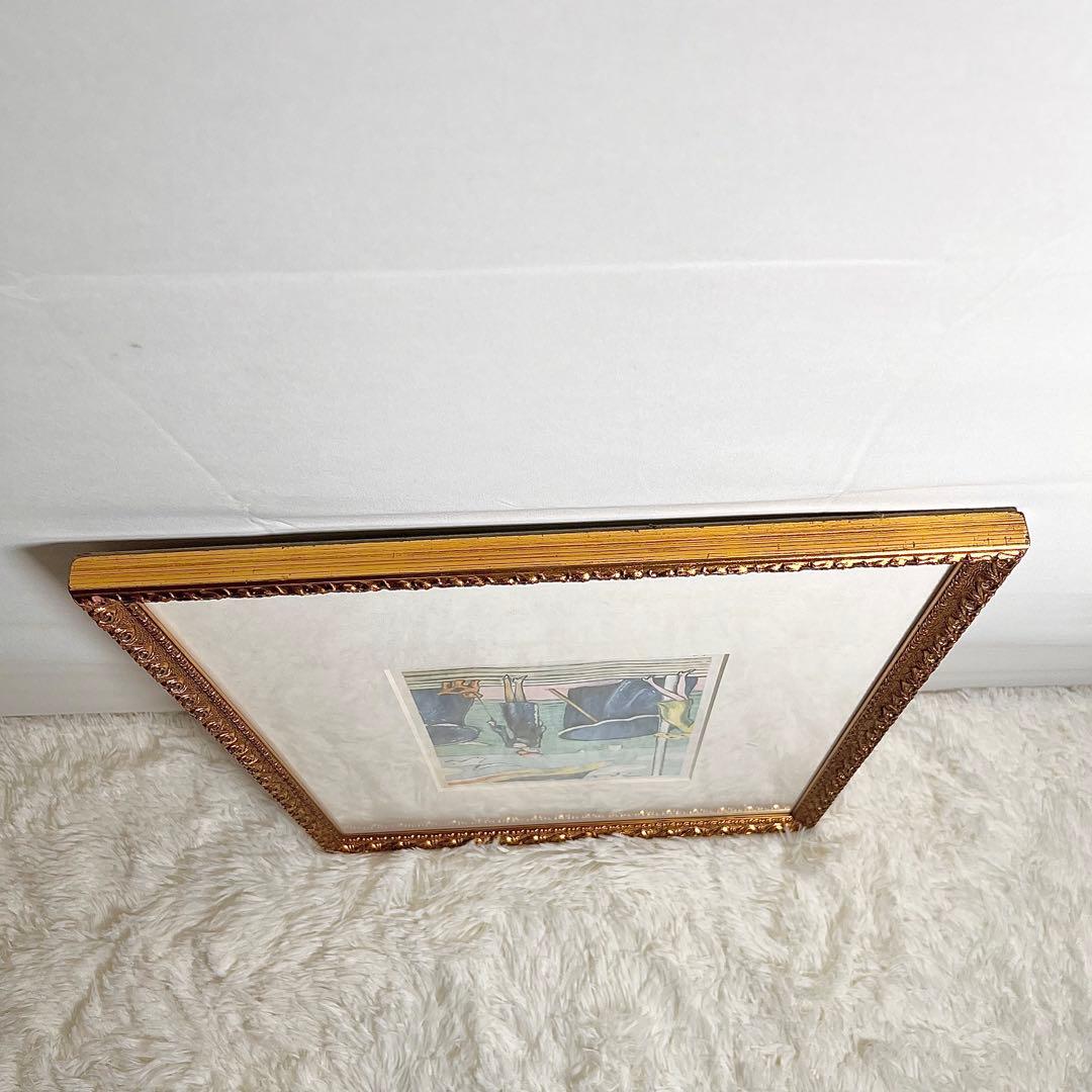 【希少作】カシニョール　EA版 「ドーヴィルの優雅な女性」直筆サイン