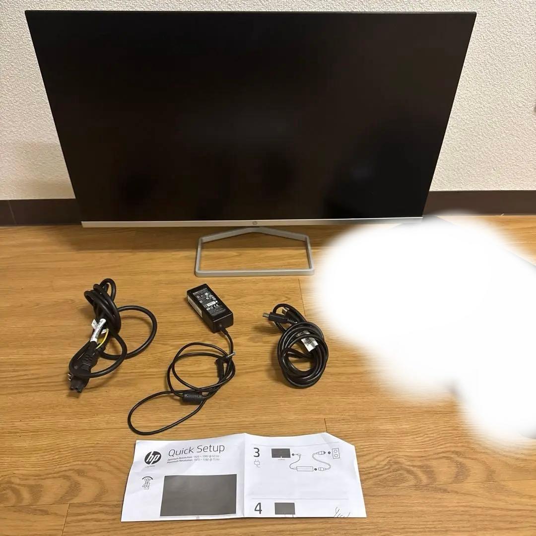 HP 27インチ　モニター　IPSパネル　フルHD 非光沢　m27f