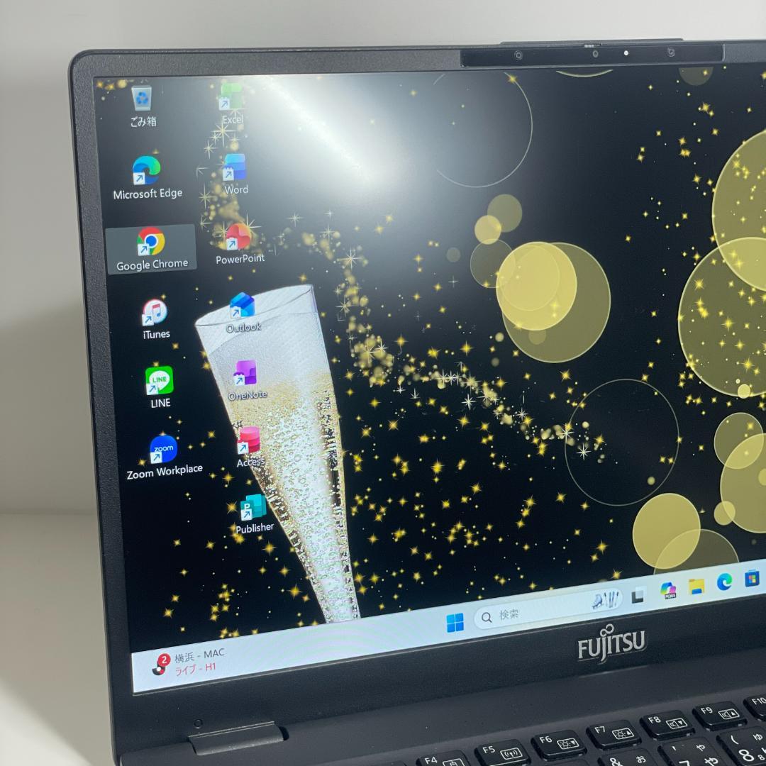 第11世代i5 富士通 U9311 ノートPC win11 軽量 office