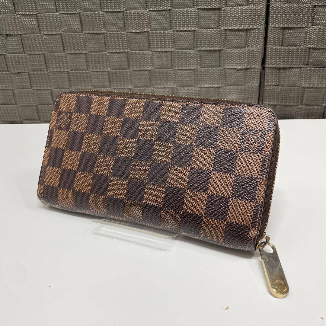 ダ*ー様 LOUIS VUITTON ダミエ　長財布 ブラウン