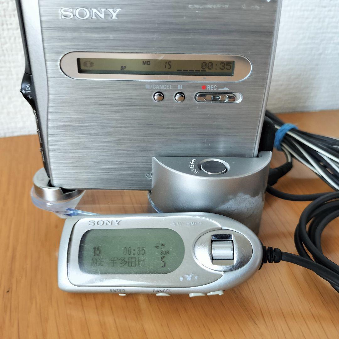 SONY MD WALKMAN MZ-NH1 ウォークマン　RM-MC40ELK