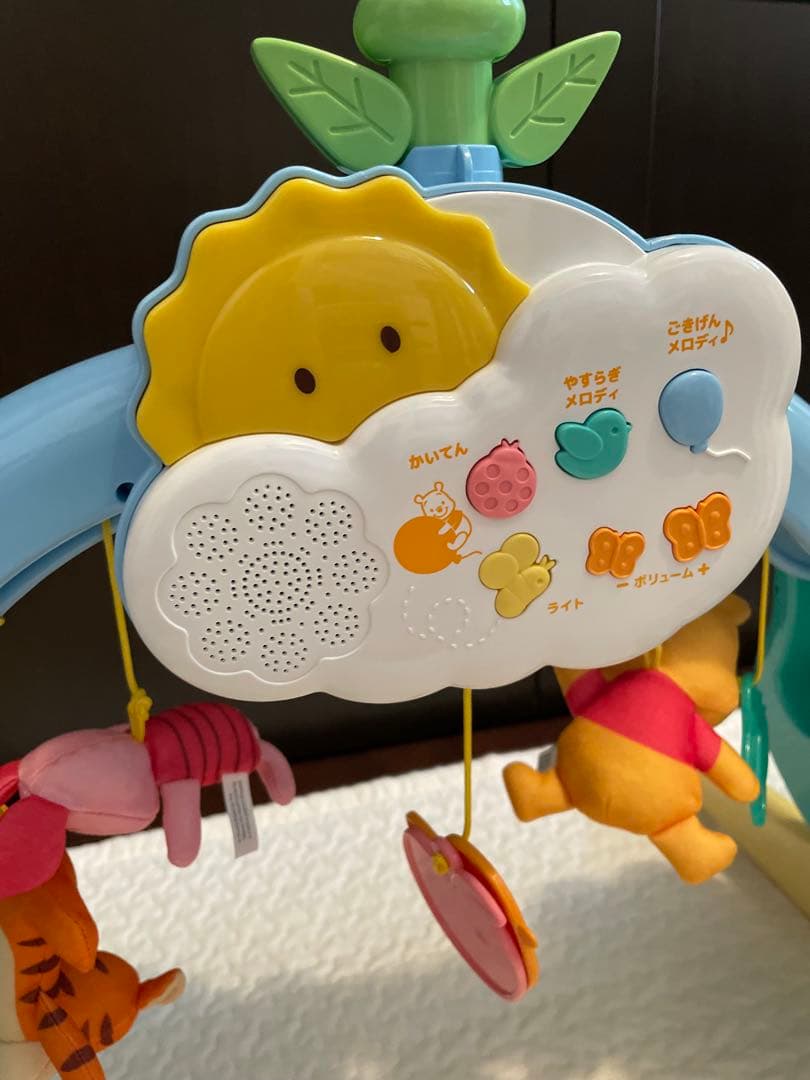 【美品】プーメリー　えらべる回転6wayジムに変身メリー