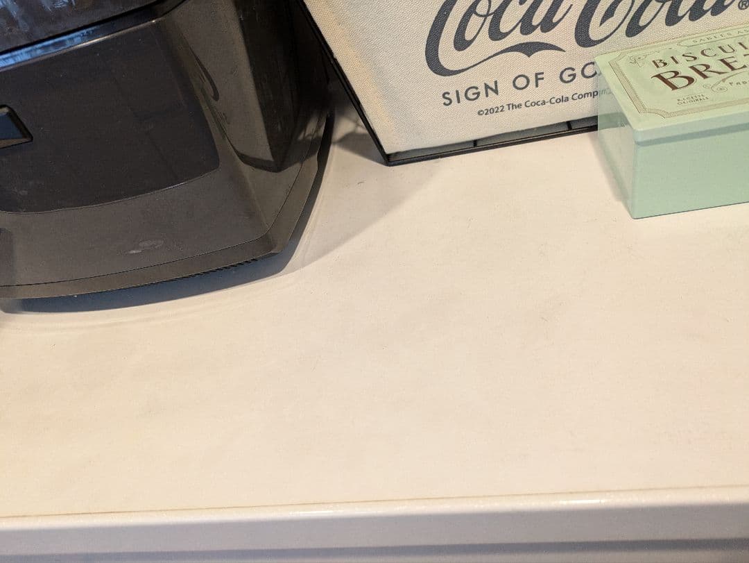 大川家具　ホワイト 食器棚 ガラス扉付き