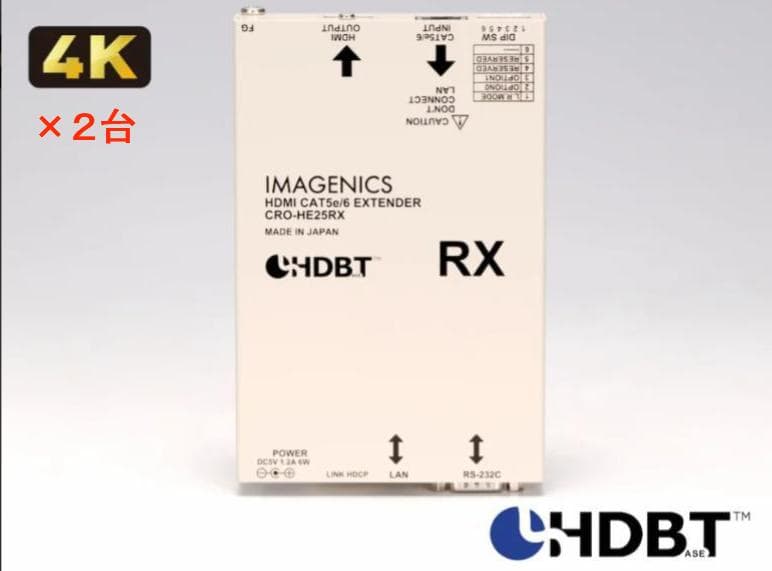 【値下げできます】HDMI送受信２セット