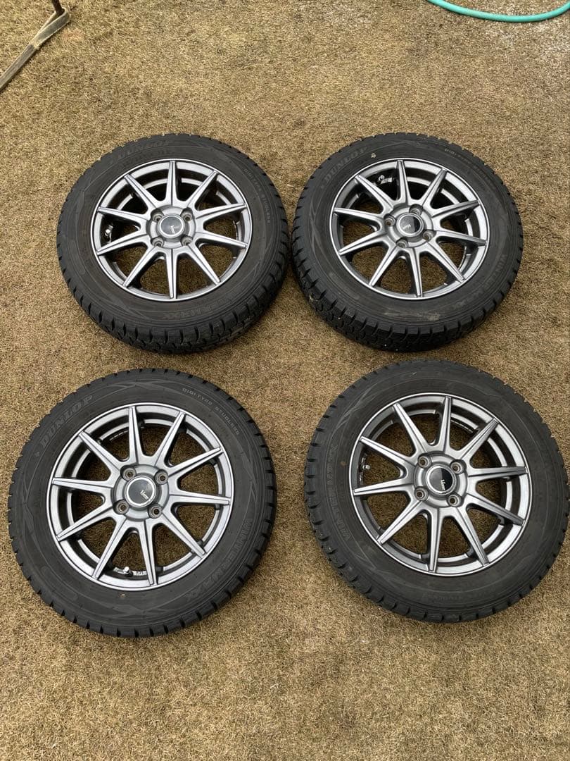 【送料込み】ダンロップWINTER MAXXホイール付き165/65R14