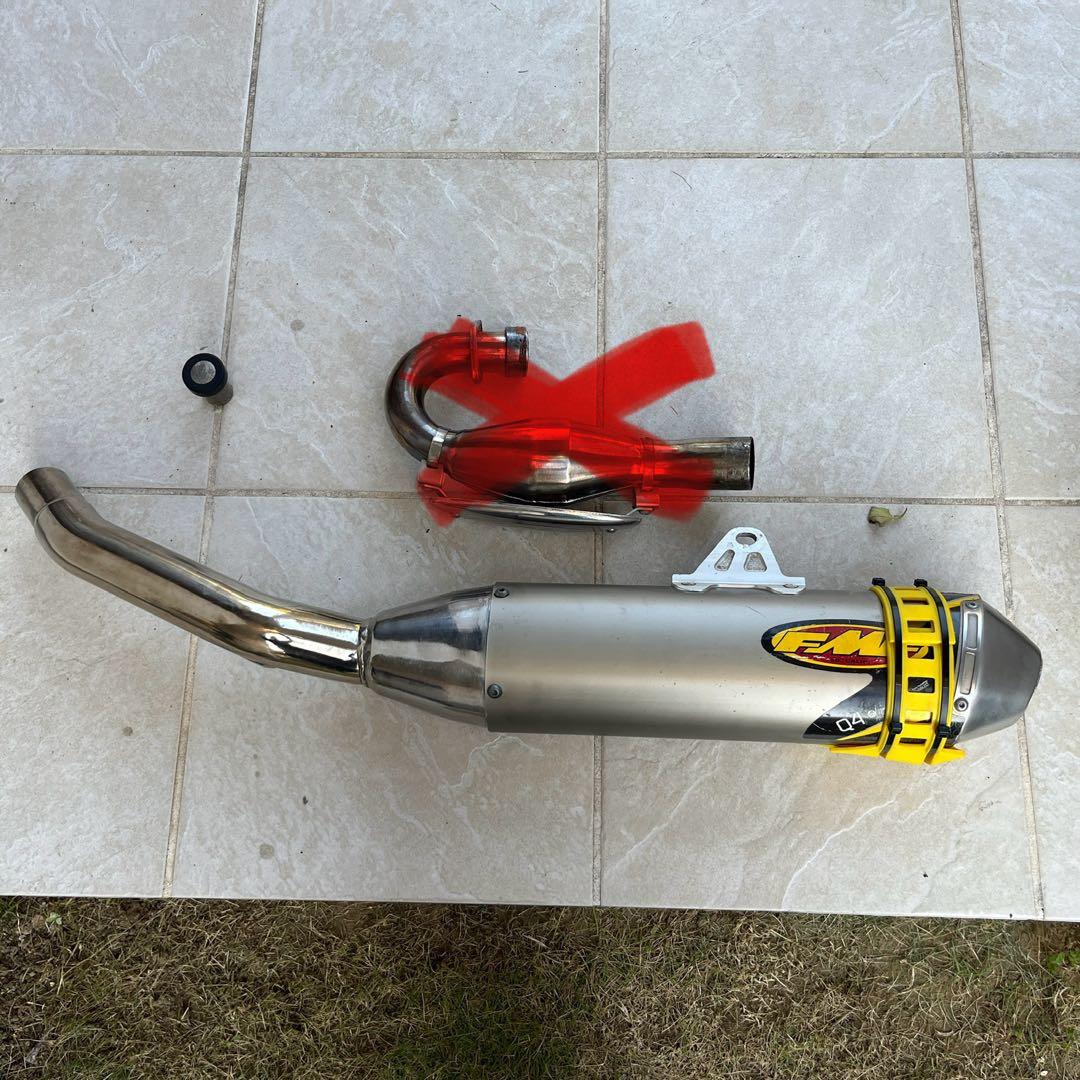 t*o様 ヤマハ WR250X/R FMF Q4 サイレンサーのみ