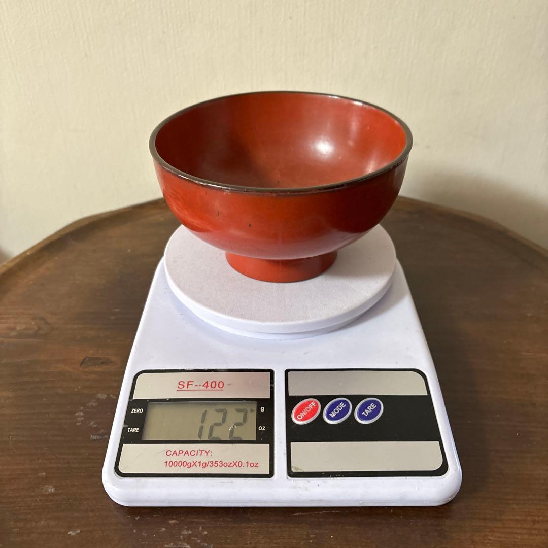 時代朱塗椀　根来.懐石.酒器.古道具.アンティーク.検:白洲正子.秦秀雄.李朝