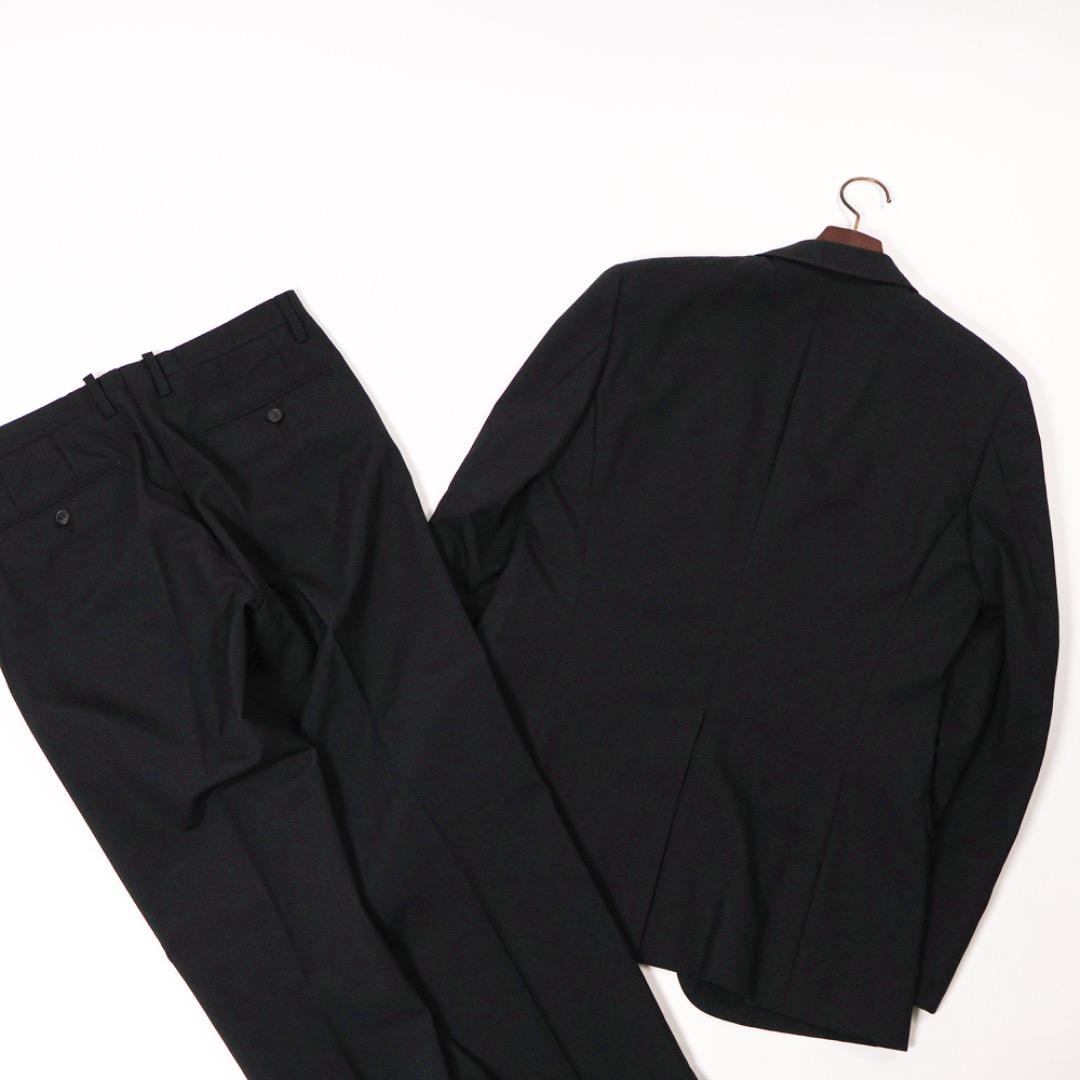 H574◾️ヘルムートラング　スーツ２釦ジャケット　ノータックテーパードパンツ