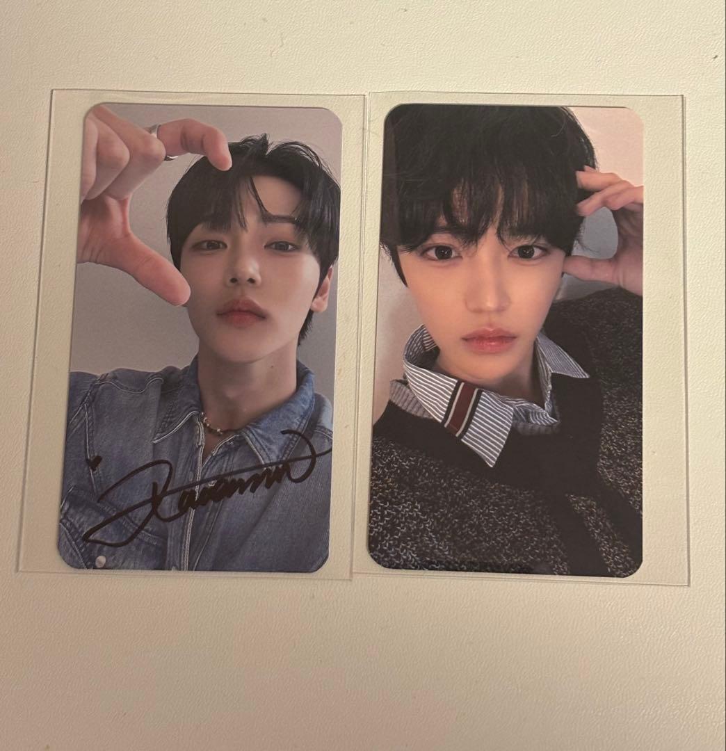 ボイプラ2 チャンハヌム ハヌム フォトカード サイン トレカ ファンミ