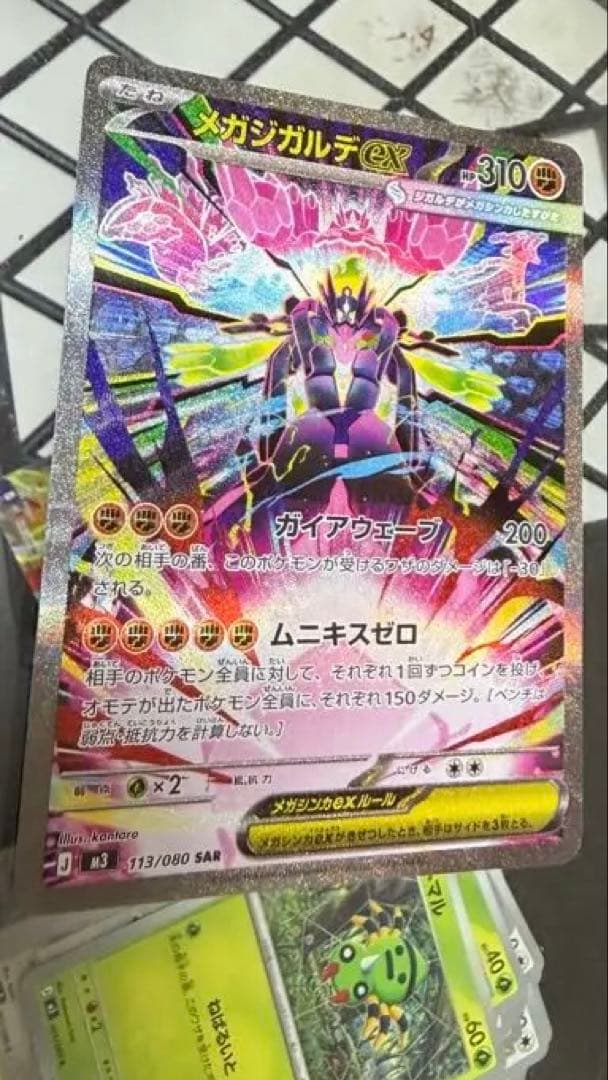 メガジガルデ　ムニキスゼロ　SAR