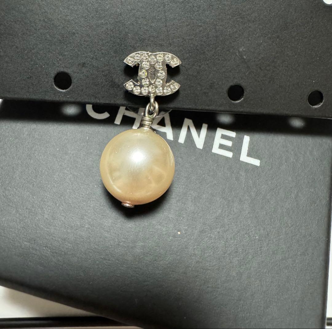 正規品☆片耳です シャネル定番パールココマークピアス CHANEL
