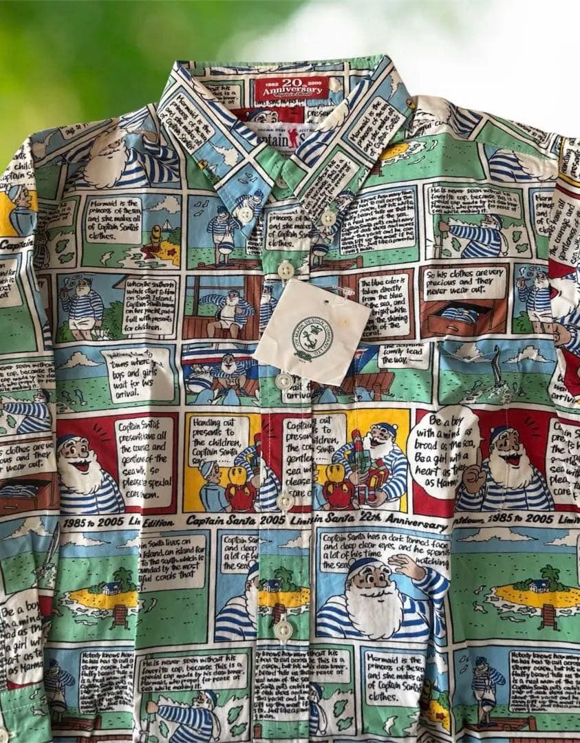 【希少品】1点物！キャプテンサンタ　20周年　キッズ　長袖　シャツ　110