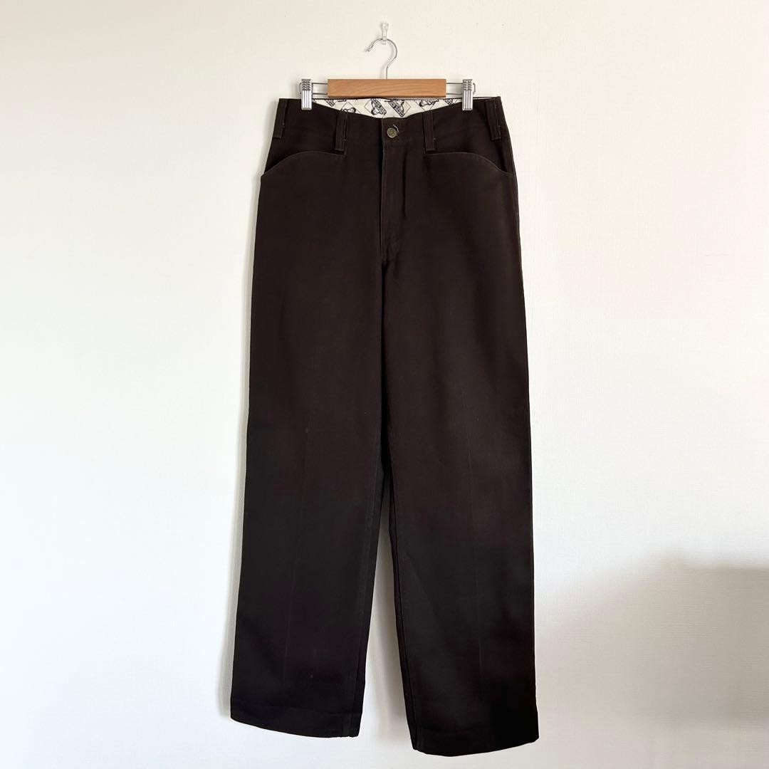 00s BEN DAVIS フリスコパンツ ダークブラウン USA生地 30