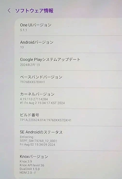 Androidタブレット本体 galaxy tab s7 plus 256G