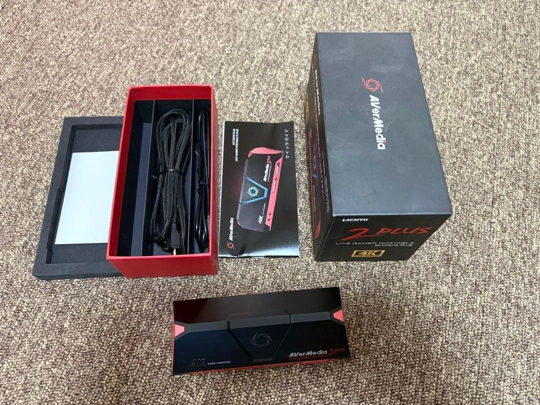 ビデオキャプチャー・キャプチャーボード AVerMedia AVT-C878 PLUS 4K