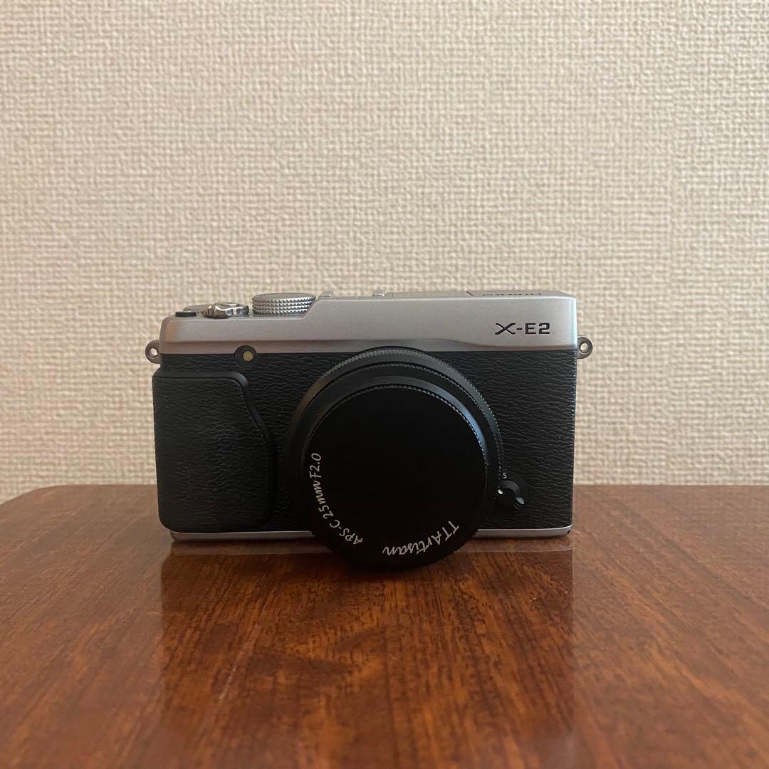 フジフイルム X-E2 ミラーレスカメラ、TTArtisan 25mm F2.0