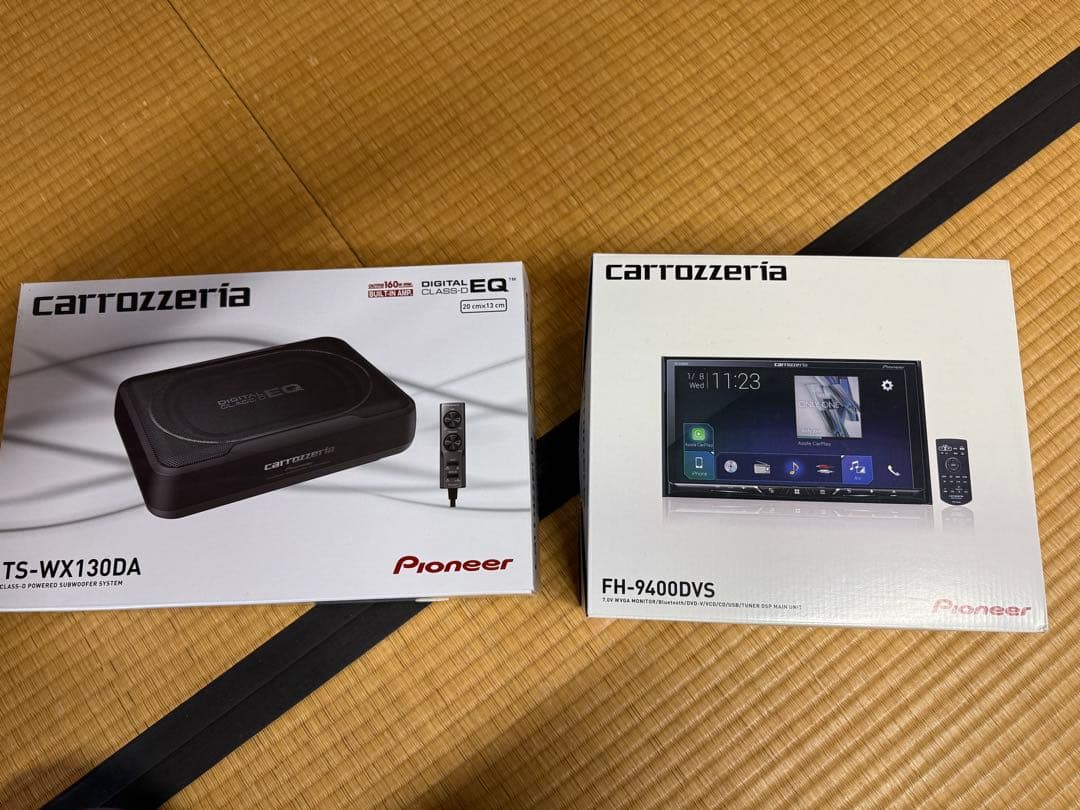 carrozzeria カロッツエリアFH-9400DVS サブウーファーセット