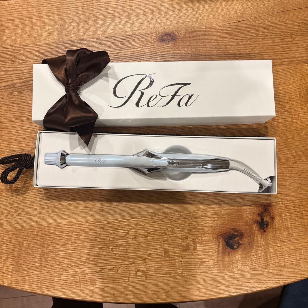 ReFa カールヘアアイロン ホワイト/シルバー