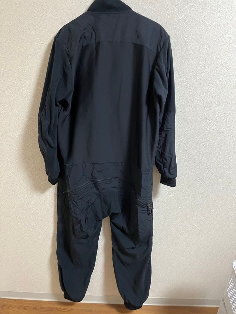 NANGA ブラック オーバーオール M つなぎ