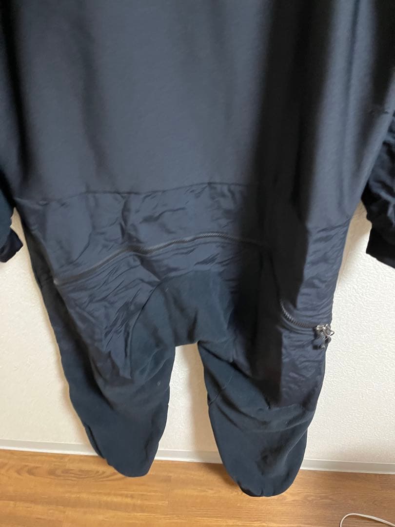 NANGA ブラック オーバーオール M つなぎ