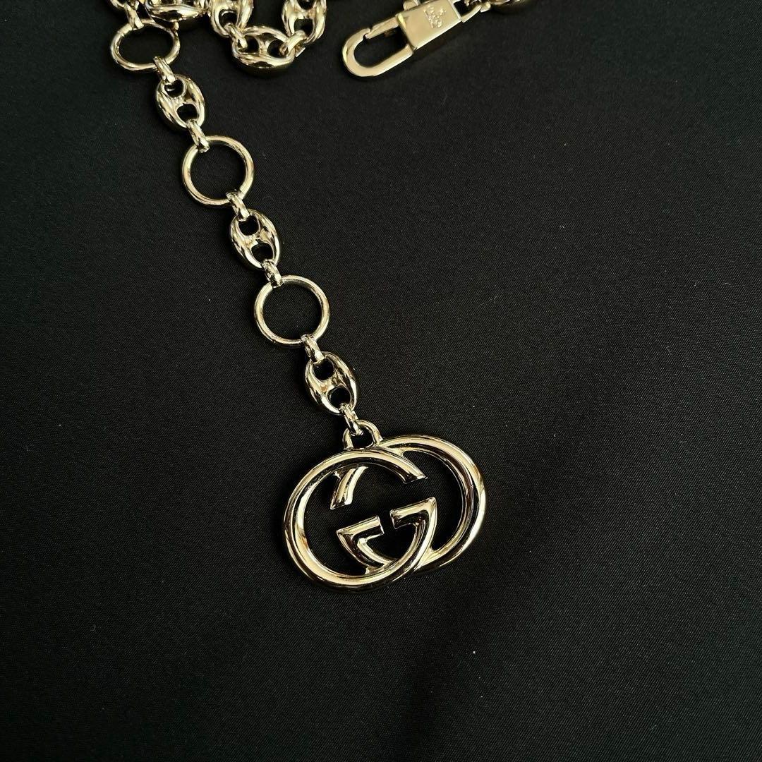 希少✨GUCCI チェーンベルト インターロッキング ゴールド oidgucci