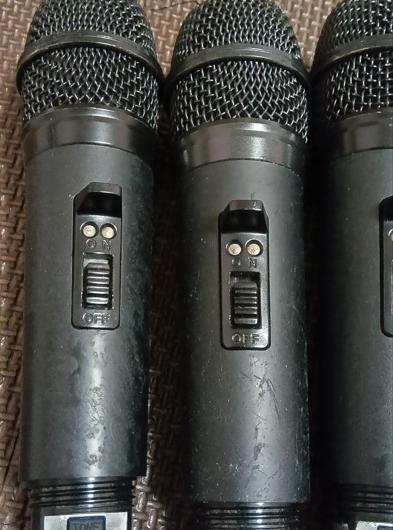滝*様 TOA WM-1220 ワイヤレスマイク 4本セット ジャンク品