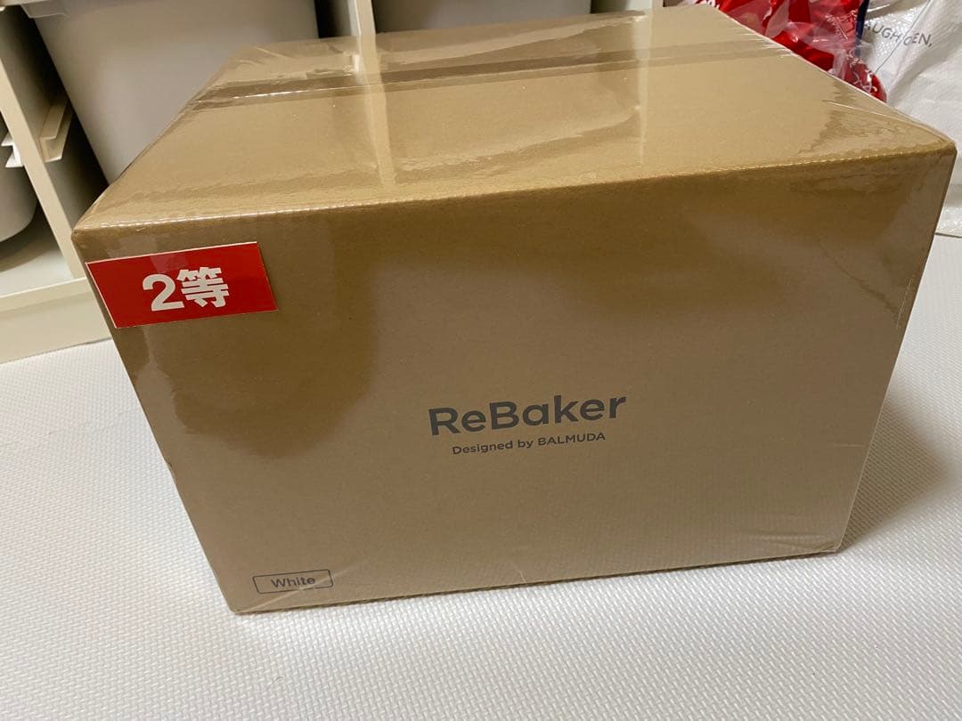 BALMUDA Re Baker ホワイト　リベイカー　トースター