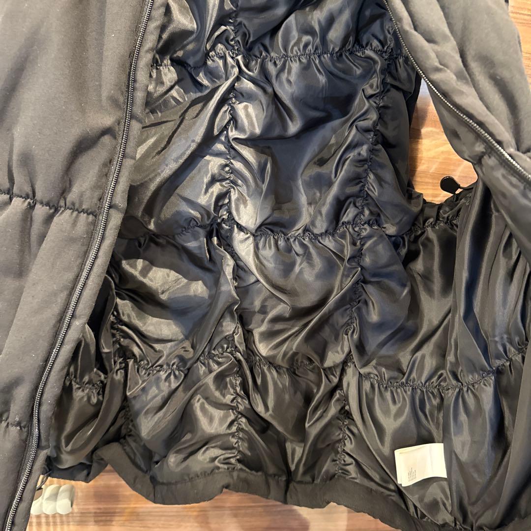 WIND AND SEA ブラックダウンベスト