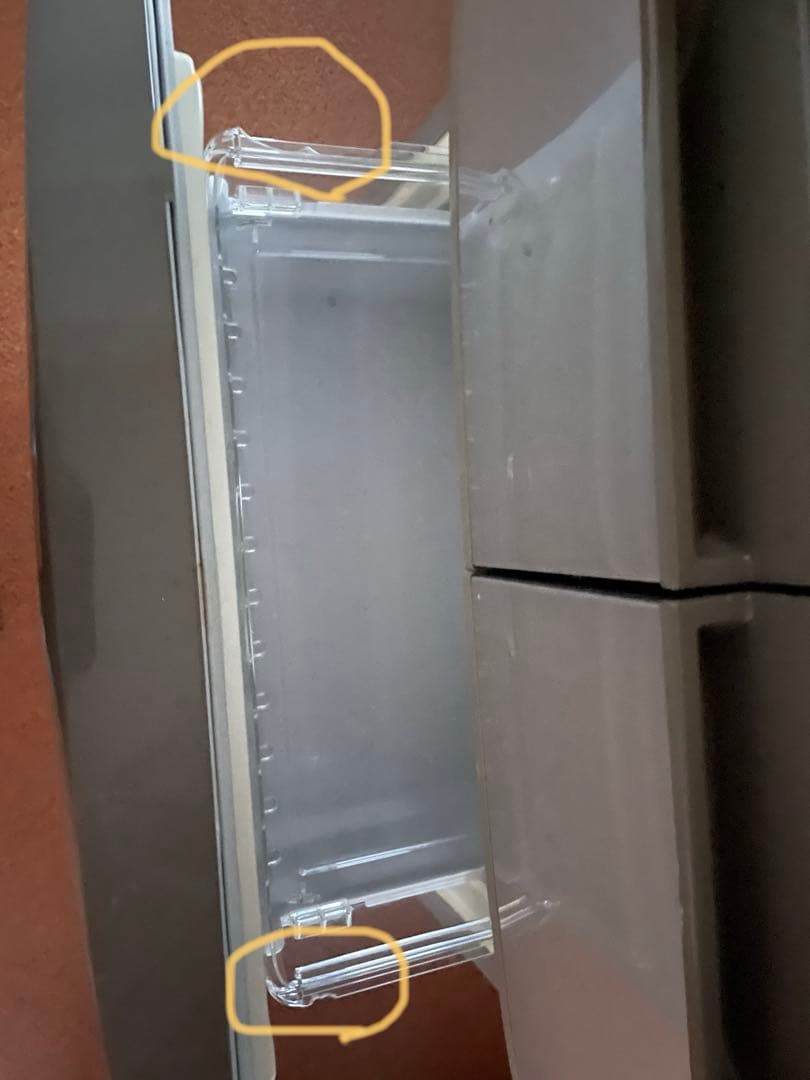 KS J　日立　シルバー大型冷蔵庫 415L 両開き