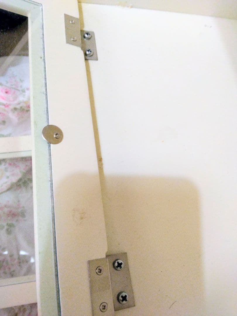 シャビーシック キャビネット 収納棚 アメリカ購入品 送料込み