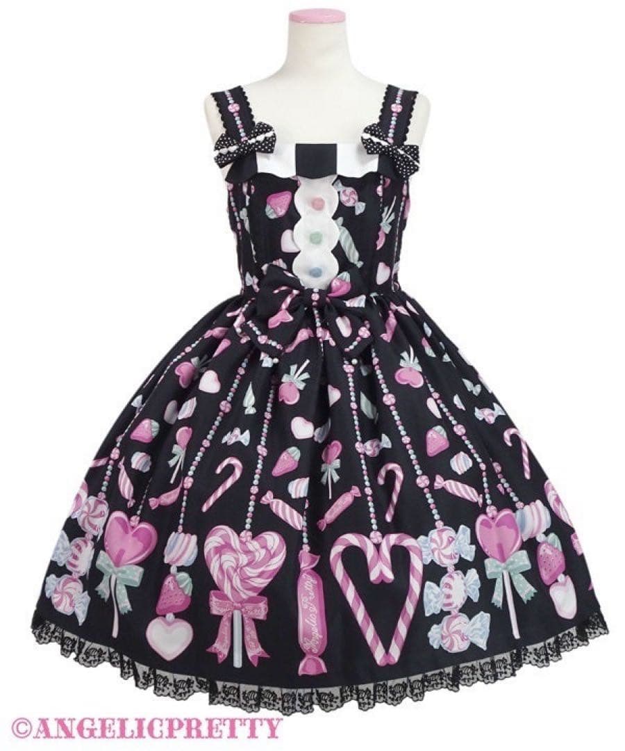 Angelic Pretty Candy ornament クロ セット