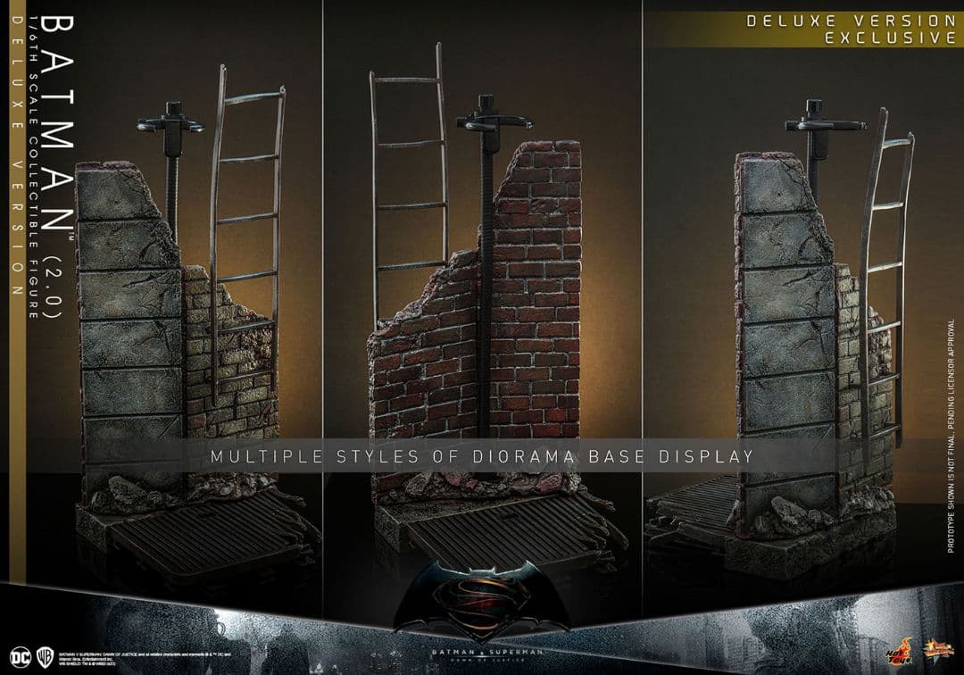 ホットトイズ　台座　バットマン（2.0／デラックス版）